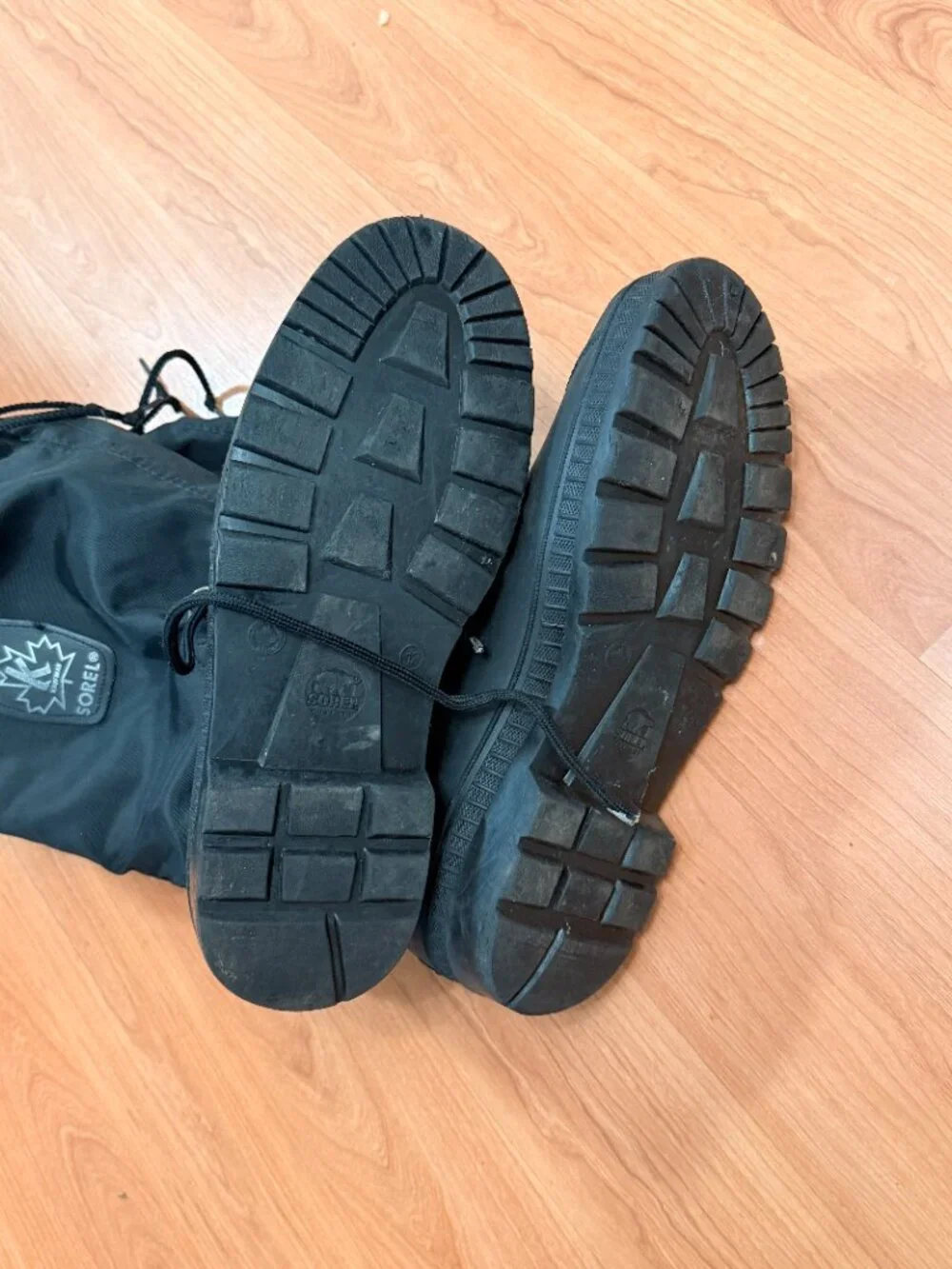 SOREL Men’s Blizzard Waterproof Snow Boots Size 12 Black Liner